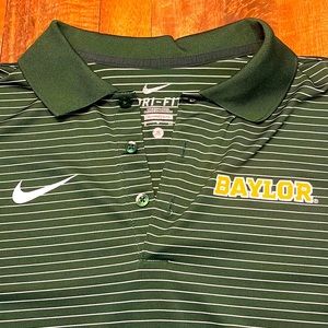 Mens small Nike Dri-Fit Baylor polo